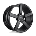 Niche - M188 MILAN - Black - GLOSS BLACK - 20" x 10", 40 Offset, 5x120 (Bolt Pattern), 72.6mm HUB