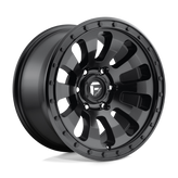 Fuel - D630 TACTIC - Black - MATTE BLACK - 20" x 9", 20 Offset, 5x127 (Bolt Pattern), 71.5mm HUB