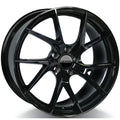 RWC - FO1012 - Black - BLACK - 18" x 8", 35 Offset, 5x114.3 (Bolt Pattern), 70.6mm HUB