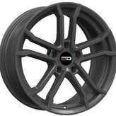 Euro Design - Monaco - Gunmetal - Matte Gunmetal - 18" x 8", 40 Offset, 5x114.3 (Bolt Pattern), 66.1mm HUB