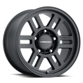 Vision Wheel Off-Road - 355 M2 OVERLAND - Black - Satin Black - 15" x 7.5", -12 Offset, 5x120.65 (Bolt Pattern), 73.1mm HUB