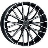 Mak Wheels - SPECIALE - Black - BLACK MIRROR - 22" x 10", 42 Offset, 5x114.3 (Bolt Pattern), 67.1mm HUB