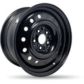 DTD - Steel - Black - Black - 16" x 7", 40 Offset, 5x114.3 (Bolt Pattern), 66.1mm HUB