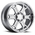 Vision Wheel Off-Road - 372 RAPTOR - Chrome - Chrome - 17" x 9", 25 Offset, 6x139.7 (Bolt Pattern), 106.2mm HUB