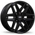 Fast HD - RECON - Black - Satin Black Anthracite - 18" x 9", 10 Offset, 6x139.7 (Bolt Pattern), 95.1mm HUB