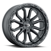 Vision Wheel Off-Road - 405 KORUPT - Black - Satin Black - 17" x 9", 12 Offset, 5x127 (Bolt Pattern), 78.1mm HUB