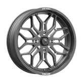 MSA Offroad Wheels - M47 SNIPER - Gunmetal - GUNMETAL MILLED - 22" x 7", 10 Offset, 4x156 (Bolt Pattern), 115.1mm HUB