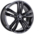 ART - Replica 193 - Black - Gloss Black - 19" x 8", 45 Offset, 5x112 (Bolt Pattern), 57.1mm HUB