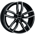 Mak Wheels - SARTHE - Black - BLACK MIRROR - 19" x 8.5", 42 Offset, 5x112 (Bolt Pattern), 66.5mm HUB