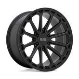 Black Rhino - KAIZEN - Black - MATTE BLACK - 20" x 9.5", 18 Offset, 6x114.3 (Bolt Pattern), 76.1mm HUB