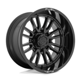 Fuel - D760 CLASH - Black - GLOSS BLACK - 22" x 12", -44 Offset, 8x180 (Bolt Pattern), 124.2mm HUB