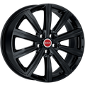 Mak Wheels - BIRMINGHAM - Black - GLOSS BLACK - 19" x 8", 38 Offset, 5x120 (Bolt Pattern), 72.6mm HUB