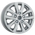 Mak Wheels - LOAD5 - Silver - SILVER - 16" x 6.5", 50 Offset, 5x112 (Bolt Pattern), 66.6mm HUB