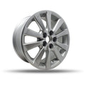 DTD - Replica - Silver - Silver - 16" x 6.5", 45 Offset, 5x114.3 (Bolt Pattern), 60.1mm HUB