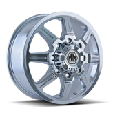 Mayhem - MONSTIR - Chrome - CHROME - 22" x 8.25", 127 Offset, 8x165.1 (Bolt Pattern), 121.3mm HUB