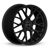 RTX Wheels - Hausen - Black - Gloss Black - 20" x 10", 20 Offset, 5x112 (Bolt Pattern), 66.6mm HUB