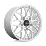 Rotiform - R189 - Silver - GLOSS SILVER - 20" x 10.5", 40 Offset, 5x114.3 (Bolt Pattern), 72.6mm HUB