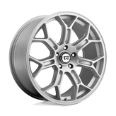 Motegi - MR120 TECHNO MESH S - Silver - Race Silver - 19" x 10", 79 Offset, 5x120.65 (Bolt Pattern), 72.6mm HUB