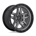 Fuel - D701 AMMO - Gunmetal - MATTE GUN METAL BLACK BEAD RING - 18" x 9", 20 Offset, 6x139.7 (Bolt Pattern), 106.1mm HUB