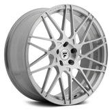 Fittipaldi Sport - FSF03 - Silver - Brushed Clear - 20" x 10.5", 65 Offset, 5x120.65 (Bolt Pattern), 70.3mm HUB