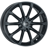 Mak Wheels - DaVinci - Black - GLOSS BLACK - 17" x 7.5", 44 Offset, 5x108 (Bolt Pattern), 65.1mm HUB