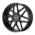 Helo - HE912 - Black - GLOSS BLACK - 17" x 7.5", 38 Offset, 5x112, 120 (Bolt Pattern), 74.1mm HUB