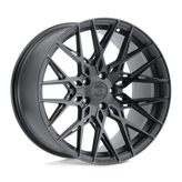 XO Luxury Wheels - PHOENIX - Black - Double Black - 19" x 9.5", 20 Offset, 5x114.3 (Bolt Pattern), 76.1mm HUB