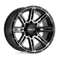 Helo - HE900 - Black - Gloss Black Machined - 20" x 9", 0 Offset, 6x120 (Bolt Pattern), 66.9mm HUB