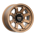 KMC Wheels - KM723 TRAIL - Bronze - MATTE BRONZE - 17" x 8.5", 0 Offset, 5x127 (Bolt Pattern), 71.5mm HUB