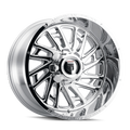 American Truxx - BLADE - Chrome - CHROME - 20" x 10", -24 Offset, 8x170 (Bolt Pattern), 125.2mm HUB