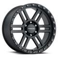 Vision Wheel Off-Road - 354 MANX2 - Black - Satin Black - 17" x 9", -12 Offset, 5x127 (Bolt Pattern), 78.1mm HUB