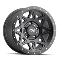 Dirty Life - THEORY - Black - MATTE BLACK - 18" x 9", 0 Offset, 5x127 (Bolt Pattern), 78.1mm HUB