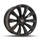 DTD - OEM+ - Gunmetal - Gunmetal - 18" x 8.5", 35 Offset, 5x114.3 (Bolt Pattern), 64.1mm HUB