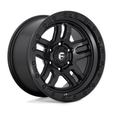 Fuel - D700 AMMO - Black - MATTE BLACK - 20" x 9", 1 Offset, 5x127 (Bolt Pattern), 71.5mm HUB