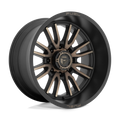 Fuel - D762 CLASH - Black - MATTE BLACK DOUBLE DARK TINT - 22" x 12", -44 Offset, 8x165.1 (Bolt Pattern), 125.1mm HUB