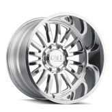 Cali Off-Road - SUMMIT - Chrome - POLISHED/MILLED SPOKES - 26" x 14", -76 Offset, 6x139.7 (Bolt Pattern), 106mm HUB