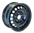 RTX Wheels - Steel Wheel - Black - Black - 15" x 6.5", 40 Offset, 5x110 (Bolt Pattern), 65.1mm HUB