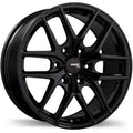 Fast Wheels - FC04X - Black - Metallic Black - 18" x 8.5", 35 Offset, 6x135 (Bolt Pattern), 87.1mm HUB