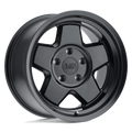 Black Rhino - REALM - Black - MATTE BLACK - 17" x 9.5", -18 Offset, 5x127 (Bolt Pattern), 71.5mm HUB