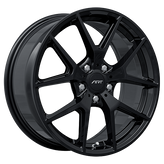 ART - Replica 257 - Black - Gloss Black - 18" x 8", 33 Offset, 5x112 (Bolt Pattern), 66.6mm HUB