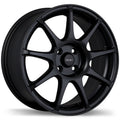 Fast Wheels - Orbit - Black - Matte Black - 15" x 6.5", 35 Offset, 4x98 (Bolt Pattern), 58.1mm HUB