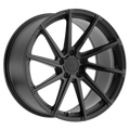 TSW Wheels - WATKINS - Black - DOUBLE BLACK - MATTE BLACK W/ GLOSS BLACK FACE - 19" x 9", 3 Offset, 5x114.3 (Bolt Pattern), 76.1mm HUB