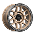 KMC Wheels - KM544 MESA - Bronze - MATTE BRONZE WITH BLACK LIP - 17" x 8.5", 0 Offset, 6x135 (Bolt Pattern), 87.1mm HUB