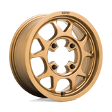 KMC Powersports - KS136 TORO - Bronze - MATTE BRONZE - 15" x 6", 38 Offset, 4x137 (Bolt Pattern), 96mm HUB