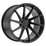 TSW Wheels - WATKINS - Black - DOUBLE BLACK - MATTE BLACK W/ GLOSS BLACK FACE - 19" x 8.5", 42 Offset, 5x112 (Bolt Pattern), 72.1mm HUB