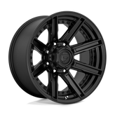 Fuel - D709 ROGUE - Black - MATTE BLACK - 20" x 10", -18 Offset, 8x180 (Bolt Pattern), 124.2mm HUB