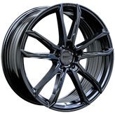 Envy Wheels - FF1LM - Gunmetal - LIQUID METAL - 20" x 8", 40 Offset, 5x120 (Bolt Pattern), 64.1mm HUB