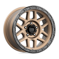 KMC Wheels - KM544 MESA - Bronze - MATTE BRONZE WITH BLACK LIP - 20" x 9", 0 Offset, 6x139.7 (Bolt Pattern), 106.1mm HUB