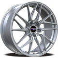 Euro Design - Tech - Silver - Silver - 19" x 8.5", 35 Offset, 5x114.3 (Bolt Pattern), 64.1mm HUB