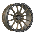 Blackhorn Offroad - BH04 - Bronze - Bronze/Black Lip - 20" x 9", 12 Offset, 6x135 (Bolt Pattern), 87mm HUB